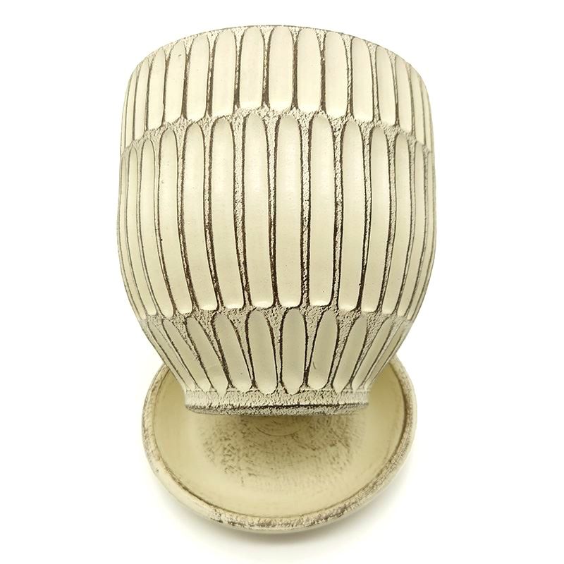 Горшок керамика Италия ваниль