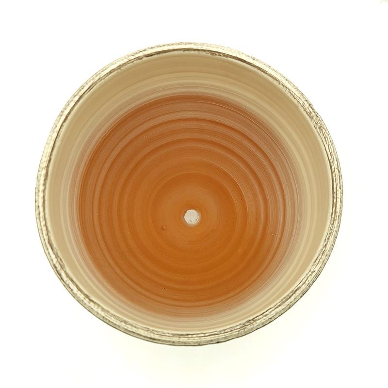 Горшок керамика Италия ваниль