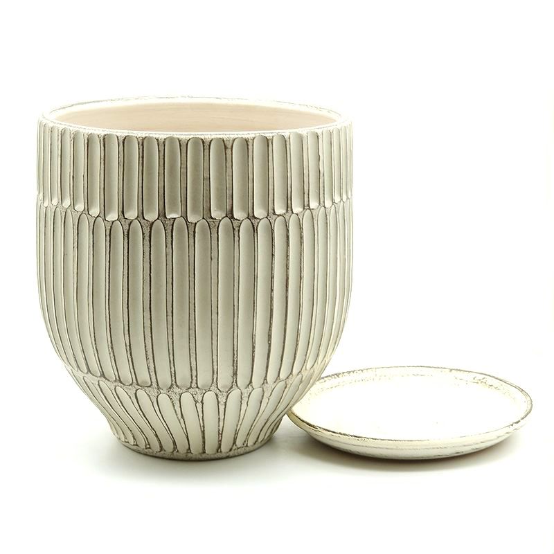 Горшок керамика Италия ваниль