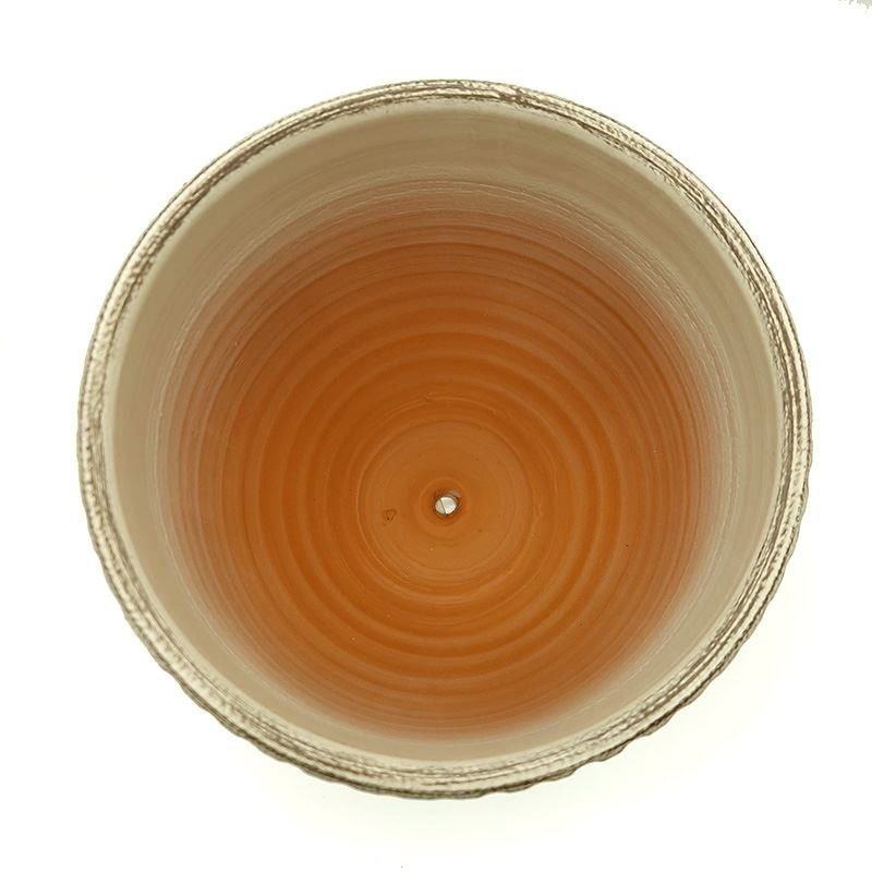 Горшок керамика Италия ваниль