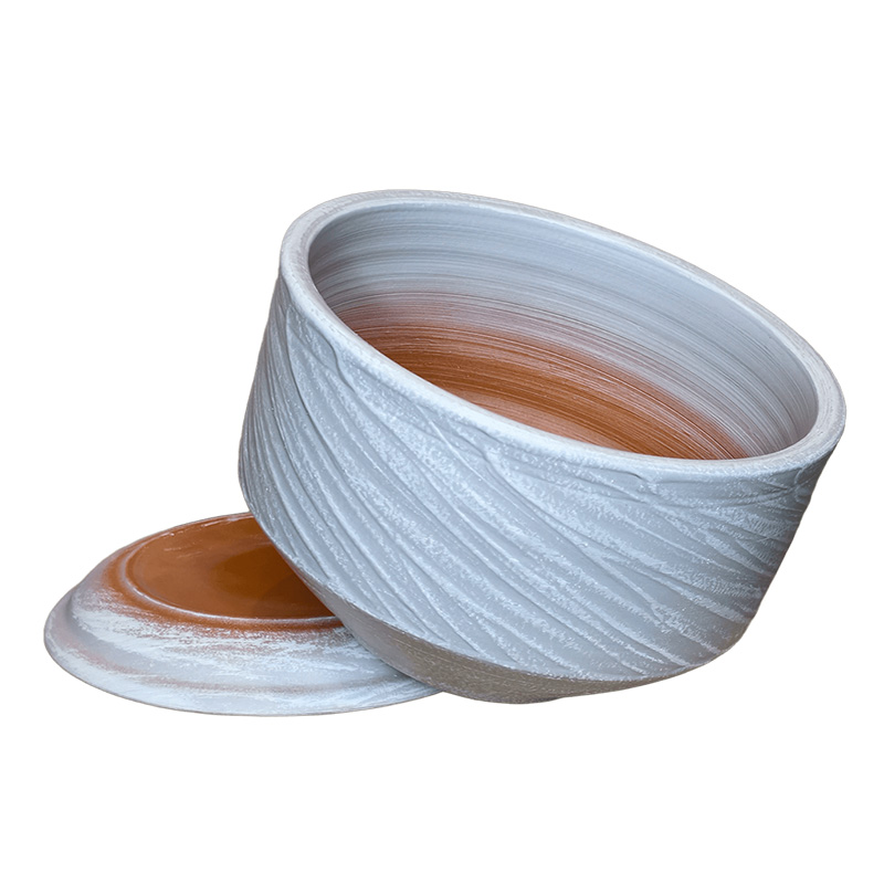 Бонсайница керамика Бриз серый