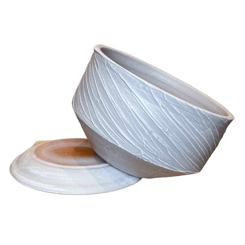 Бонсайница керамика Бриз серый