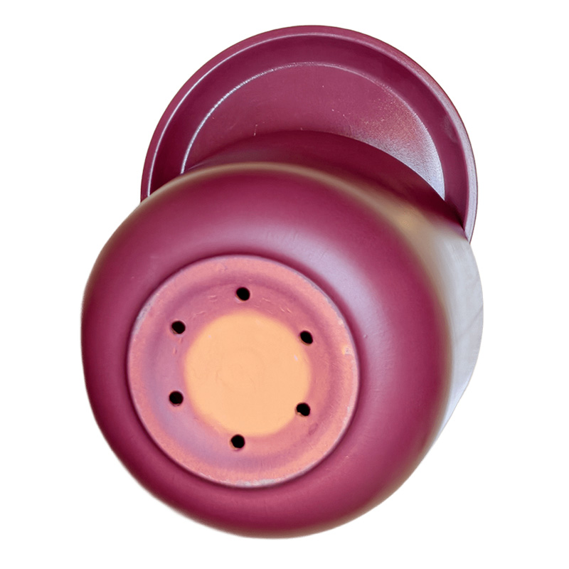 Горшок керамика Цилиндр Бордо