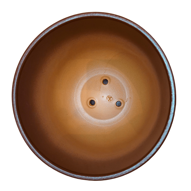 Горшок керамика Цилиндр Шоколад