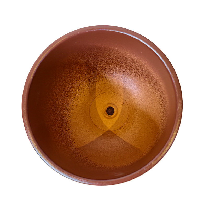 Горшок керамика Цилиндр Шоколад