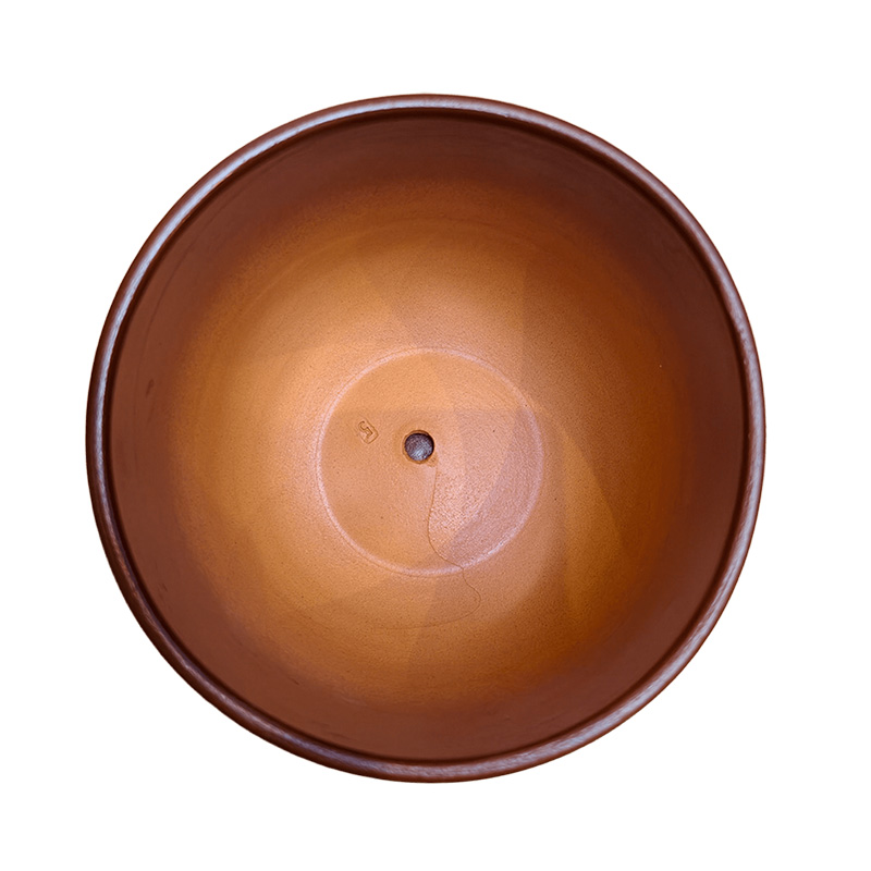 Горшок керамика Цилиндр Шоколад